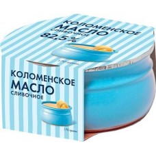 Масло сливочное Коломенское несоленое традиционное 82.5% 170г в магазинах Магнит