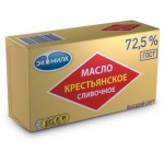 Масло сливочное Крестьянское Экомилк 72.5% 380г Масло сливочное Крестьянское Экомилк 72.5% 380г