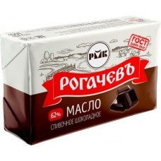 Масло сливочное Рогачёв шоколадное 62% 160г в магазинах Магнит