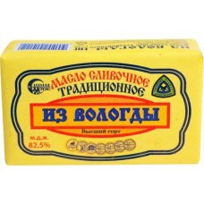 Масло сливочное Северное молоко Традиционное 82.5% 180г в магазинах Магнит
