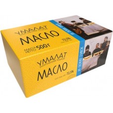 Масло сливочное Umalatte Крестьянское 72.5% 500г в магазинах Магнит