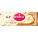 Масло сливочное Вкуснотеево Традиционное 82.5% 400г