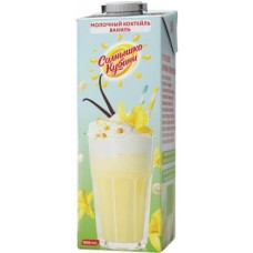Коктейль молочный Солнышко Кубани ваниль 2.5% 1л в магазинах Магнит