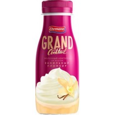 Молочный коктейль Grand Cocktail Ванильный пломбир 4% 260мл в магазинах Магнит