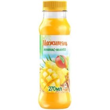 Напиток молочно-соковый Мажитэль Ананас и манго 270г в магазинах Магнит