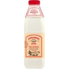 Молоко Асеньевская Ферма пастеризованное 3.4-6% 900мл в магазинах Магнит