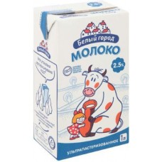 Молоко Белый город ультрапастеризованное 3.2% 1л в магазинах Магнит