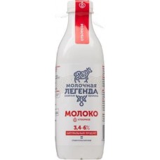 Молоко Молочная легенда цельное отборное пастеризованное 3.4-6% 900мл в магазинах Магнит