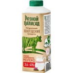 Молоко Резной Палисад пастеризованное 3.4-4% 730мл