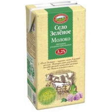 Молоко Село Зеленое ультрапастеризованное 3.2% 950мл в магазинах Магнит