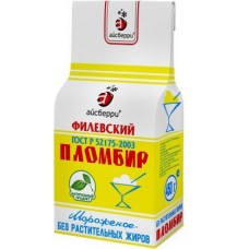 Мороженое Айсберри Филевский пломбир 450г в магазинах Магнит