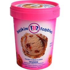 Мороженое Baskin Robbins/Brandice Пралине 600г в ассортименте в магазинах Магнит