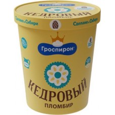 Мороженое Кедровый Пломбир ванильный кедровый орех 410г в магазинах Магнит