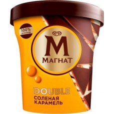 Мороженое Магнат Double Пинта Соленая карамель 310г в магазинах Магнит