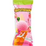 Мороженое Скрепыши пломбир стаканчик Клубника 12% 70г