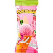 Мороженое Скрепыши пломбир стаканчик Клубника 12% 70г в магазинах Магнит