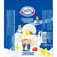 Мороженое Снежное лакомство ваниль 6% 500г в магазинах Магнит