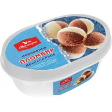 Мороженое Свитлогорье пломбир ванильно-шоколадный ванна 500г в магазинах Магнит