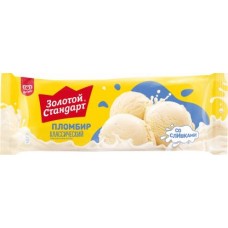 Мороженое Золотой Стандарт пломбир 900г в магазинах Магнит