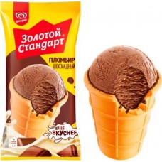 Мороженое Золотой стандарт шоколадное стакан 86г в магазинах Магнит