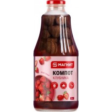 Компот Магнит из клубники 1л в магазинах Магнит