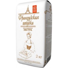 Мука Французская штучка пшеничная экстра 2кг в магазинах Магнит