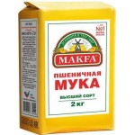 Мука Makfa Пшеничная высший сорт 2кг Мука Makfa Пшеничная высший сорт 2кг