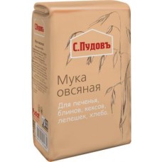Мука С.Пудовъ Овсяная 400г в магазинах Магнит