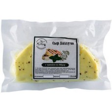 Сыр Пастух из Абрау Халлуми с травами 45% в магазинах Магнит