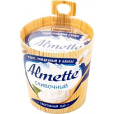 Сыр творожный Almette Сливочный 60% 150г в магазинах Магнит