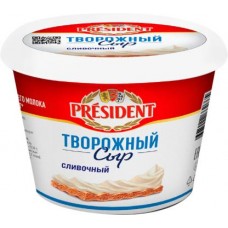 Сыр творожный President Сливочный 56% 140г в магазинах Магнит
