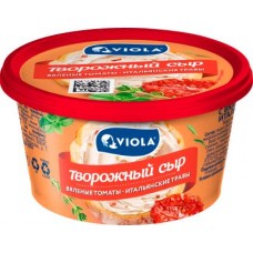 Сыр творожный Viola с вялеными томатами и итальянскими травами 64% 150г в магазинах Магнит