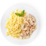 Паста Карбонара Мираторг с сыром и беконом 260г