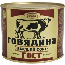 Говядина Семейный бюджет тушеная ГОСТ 500г в магазинах Магнит