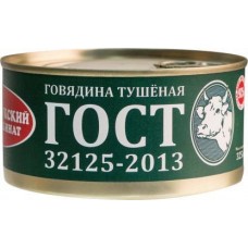 Говядина Великолукский МК тушеная 325г в магазинах Магнит