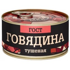 Консервы мясные МКК Балтийский Говядина тушеная Премиум 325г в магазинах Магнит
