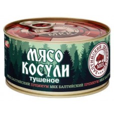 Мясо косули МКК Балтийский тушеное 325г в магазинах Магнит