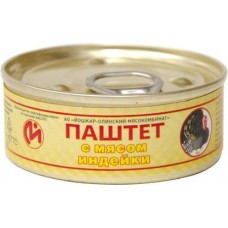 Паштет Йошкар-Олинский МК с мясом индейки 100г в магазинах Магнит