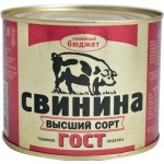 Свинина Семейный бюджет тушеная 500г