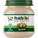 Пюре детские Habibi Кролик с 6 месяцев 80г