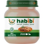 Пюре детское Habibi Лосось с 8 месяцев 80г