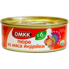 Пюре детское Оршанский МКК говядина-индейка с 6 месяцев 100г в магазинах Магнит