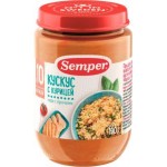 Пюре детское Semper Кускус с курицей с 10 месяцев 190г