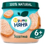Пюре ФрутоНяня из телятины 80г