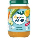 Пюре Фрутоняня Овсянка Рис Говядина 190г
