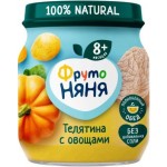 Пюре Фрутоняня Телятина Овощи 100г