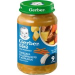 Пюре Gerber Говядина по-домашнему с морковью 190г
