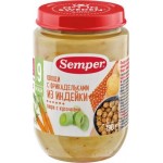 Пюре Semper Овощи с фрикадельками из индейки 190г