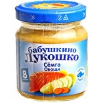 Рагу Бабушкино Лукошко из семги с овощами с 8 месяцев 100г