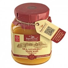 Мед Берестов А.С. Алтайцвет майский липовый 500г в магазинах Магнит